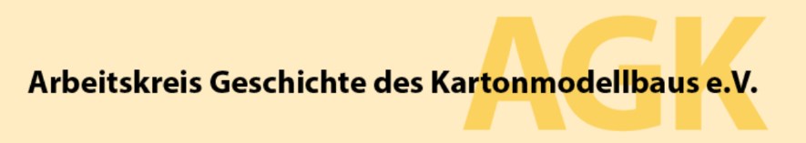 Logo Arbeitskreis Geschichte des Kartonmodellbaus (AGK) e.V.